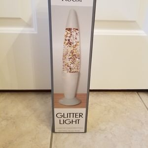 Glitter lava lamp NIB